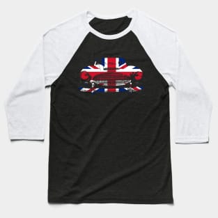 Austin Healey 3000 1960s British classic car monoblock union jack Baseball T-Shirt